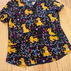 Disney Black and Yellow Lion King Women's Top